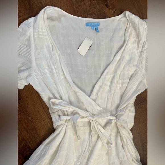 NWT Draper James Womens mini wrap dress Sz large - Picture 3 of 8